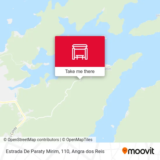 Estrada De Paraty Mirim, 110 map