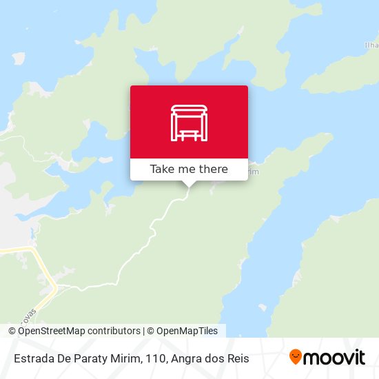 Estrada De Paraty Mirim, 110 map