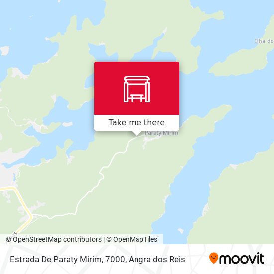 Estrada De Paraty Mirim, 7000 map