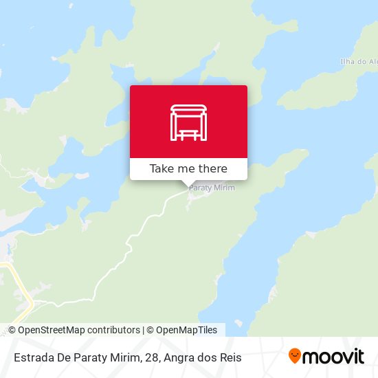 Estrada De Paraty Mirim, 28 map