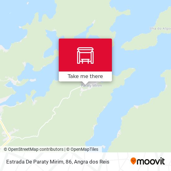 Estrada De Paraty Mirim, 86 map