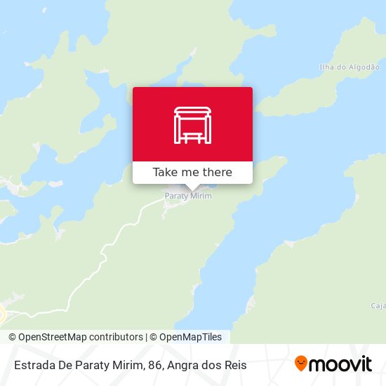 Estrada De Paraty Mirim, 86 map
