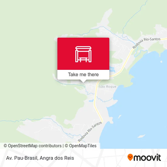 Av. Pau-Brasil map