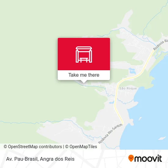 Av. Pau-Brasil map