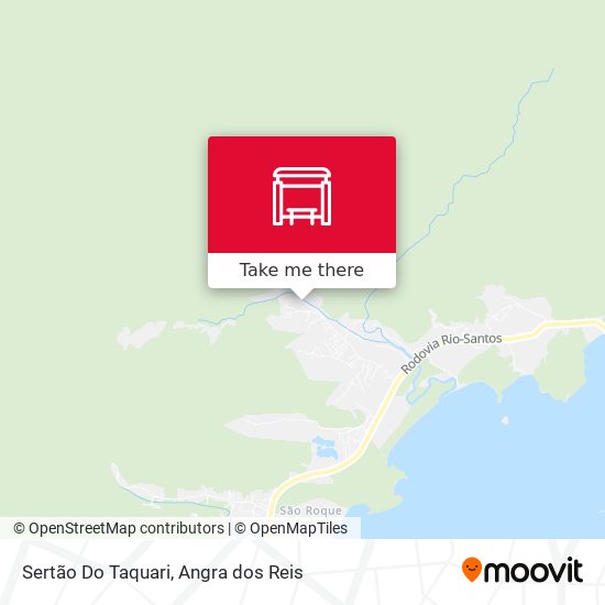 Sertão Do Taquari map