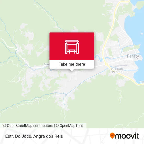 Estr. Do Jacu map