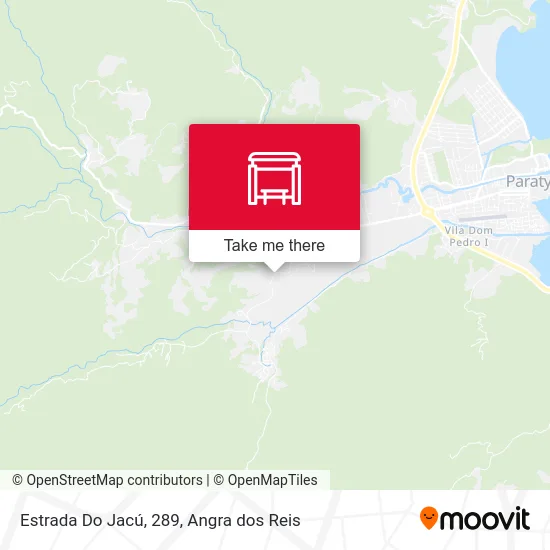 Estrada Do Jacú, 289 map