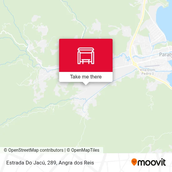 Estrada Do Jacú, 289 map