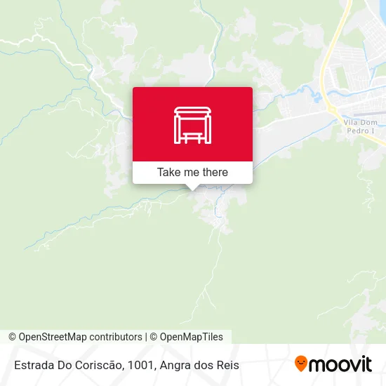 Estrada Do Coriscão, 1001 map