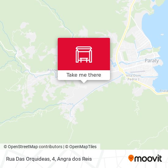Rua Das Orquideas, 4 map