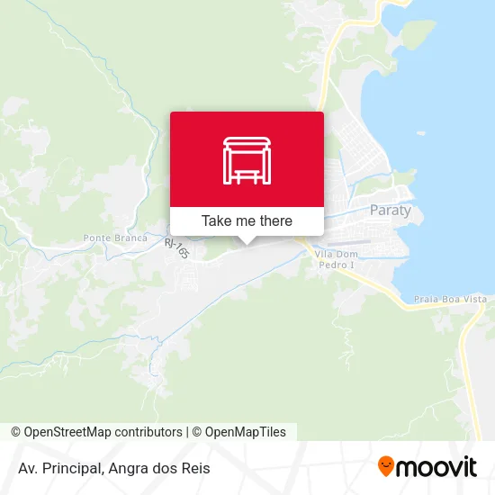 Av. Principal map