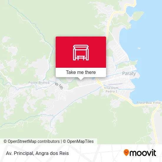 Av. Principal map