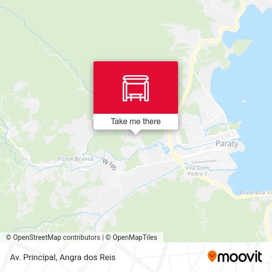 Av. Principal map