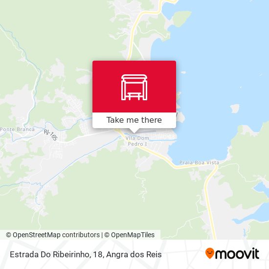 Estrada Do Ribeirinho, 18 map