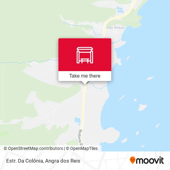 Estr. Da Colônia map