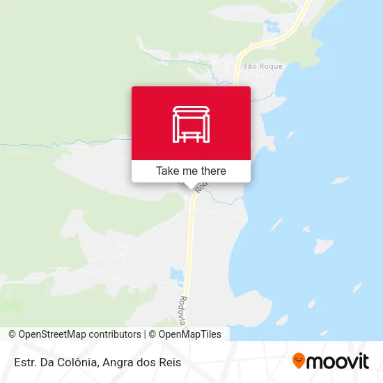 Estr. Da Colônia map