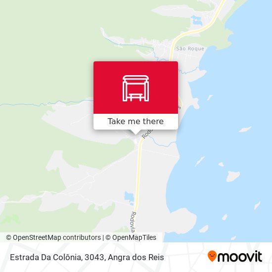 Estrada Da Colônia, 3043 map