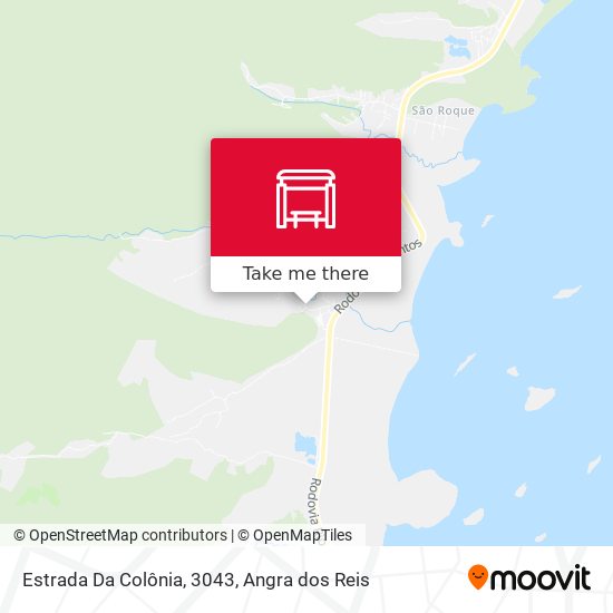 Estrada Da Colônia, 3043 map