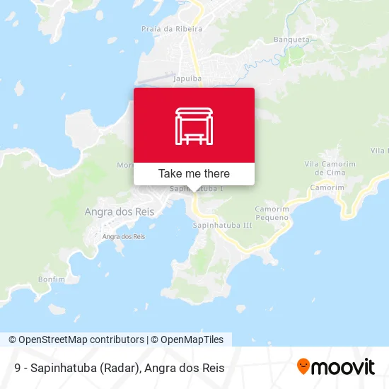 9 - Sapinhatuba (Radar) map