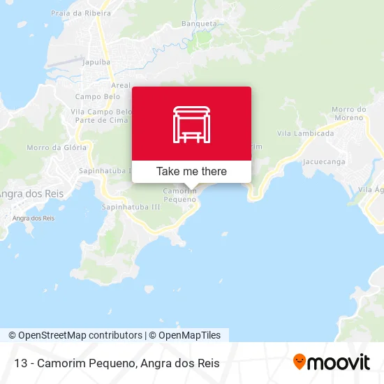 13 - Camorim Pequeno map