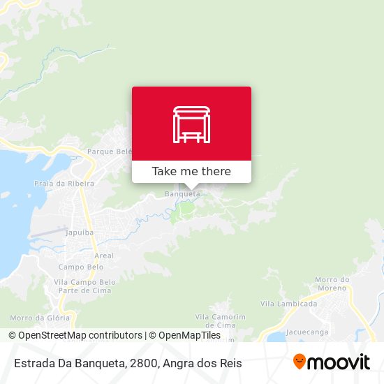 Estrada Da Banqueta, 2800 map