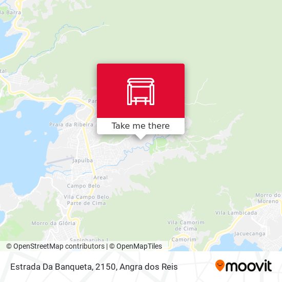Estrada Da Banqueta, 2150 map