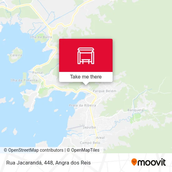 Rua Jacarandá, 448 map
