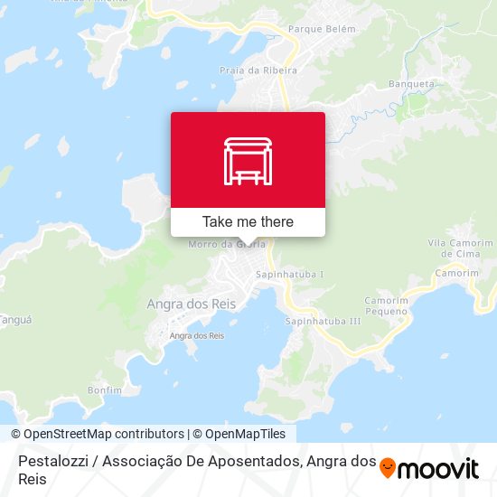 Pestalozzi / Associação De Aposentados map