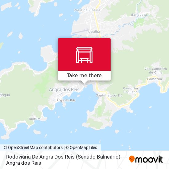 Rodoviária De Angra Dos Reis (Sentido Balneário) map
