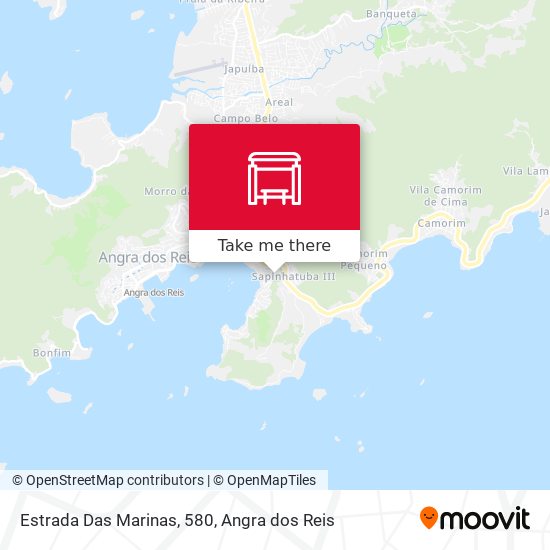 Estrada Das Marinas, 580 map
