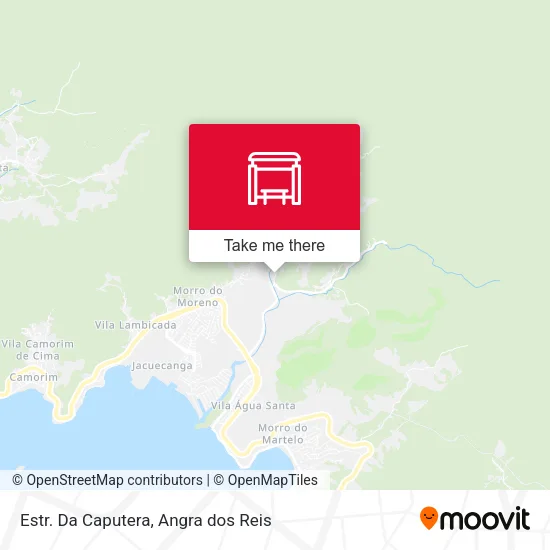 Estr. Da Caputera map
