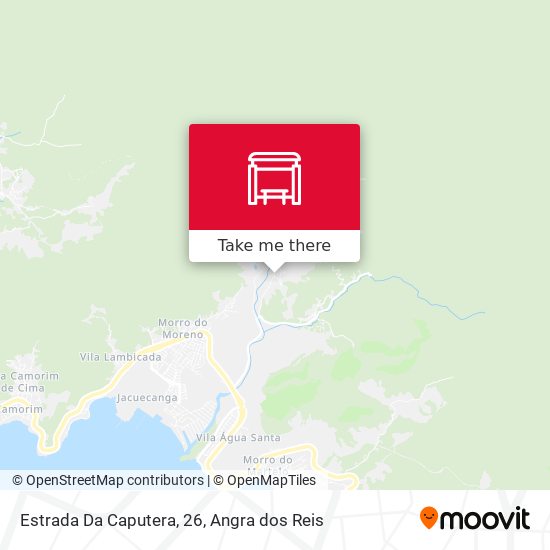Estrada Da Caputera, 26 map