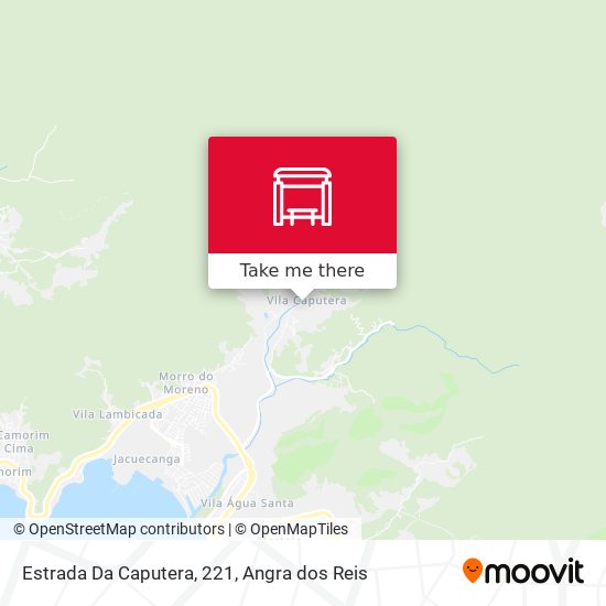 Estrada Da Caputera, 221 map