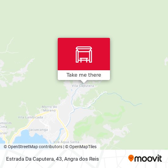 Estrada Da Caputera, 43 map