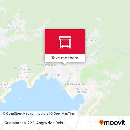 Rua Maracá, 222 map