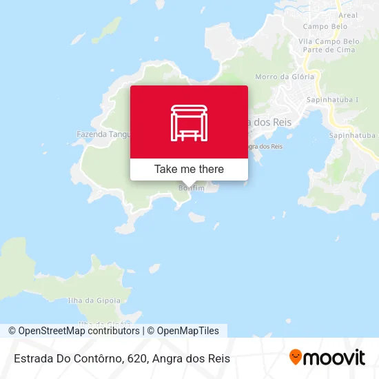 Estrada Do Contôrno, 620 map