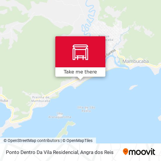 Ponto Dentro Da Vila Residencial map
