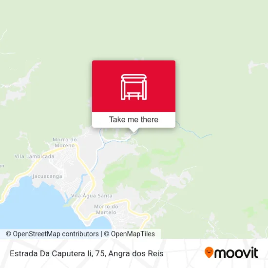 Estrada Da Caputera Ii, 75 map