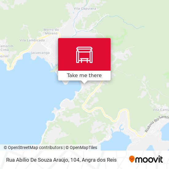 Rua Abílio De Souza Araújo, 104 map