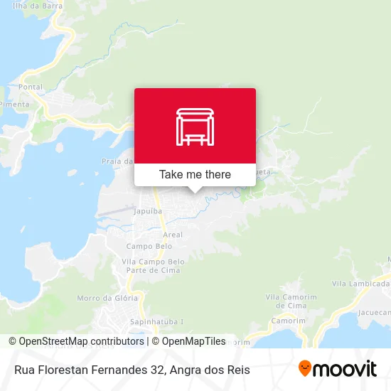 Rua Florestan Fernandes 32 map