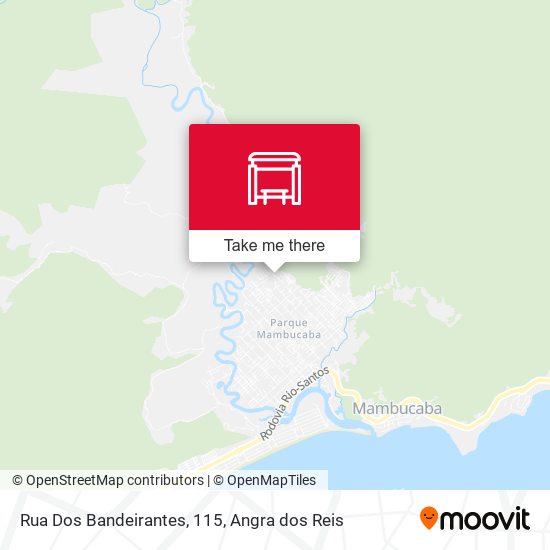 Rua Dos Bandeirantes, 115 map