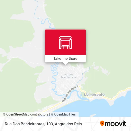 Rua Dos Bandeirantes, 103 map