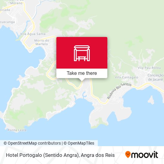 Hotel Portogalo (Sentido Angra) map