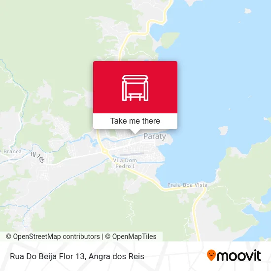 Rua Do Beija Flor 13 map