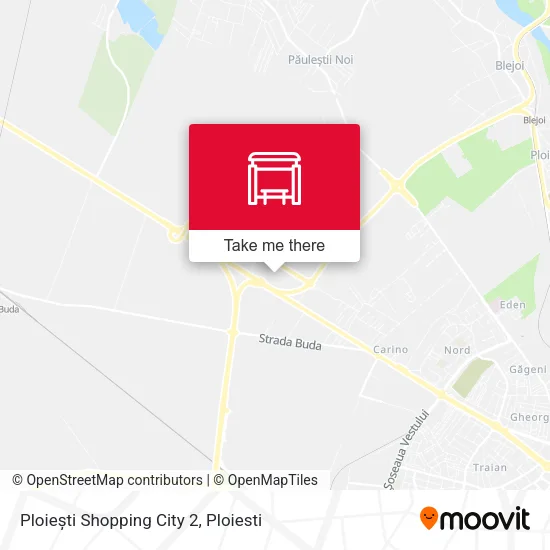 Ploiești Shopping City 2 map