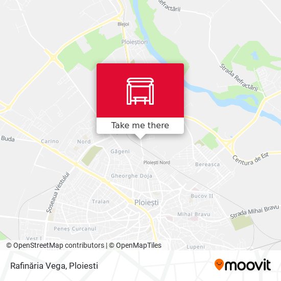 Rafinăria Vega map