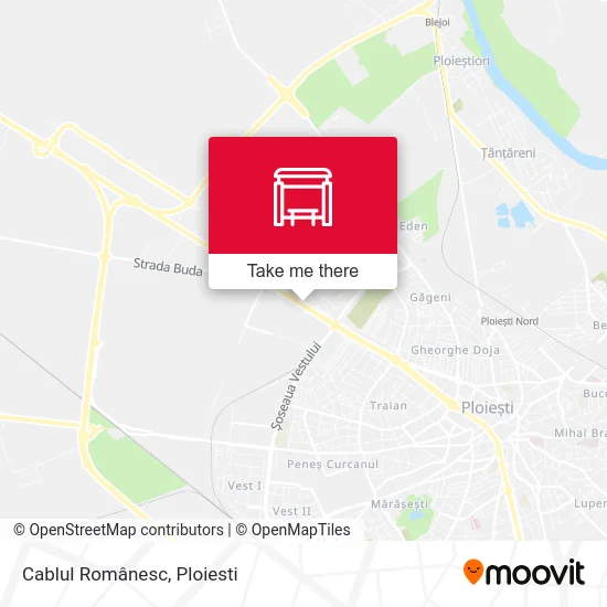 Cablul Românesc map