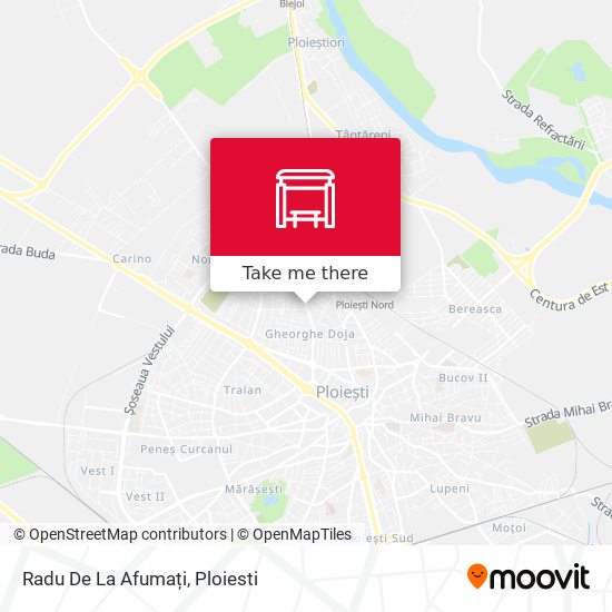 Radu De La Afumați map