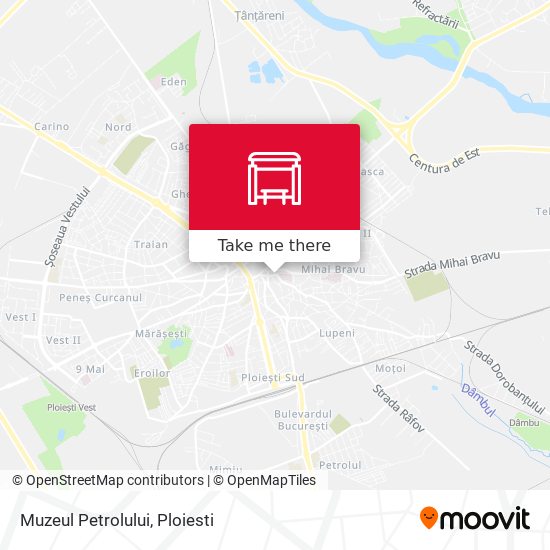 Muzeul Petrolului map