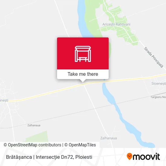 Brătășanca | Intersecție Dn72 map
